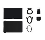 Verbatim 49591 pantalla para PC 35,6 cm (14") 1920 x 1080 Pixeles Full HD LCD Pantalla táctil Negro