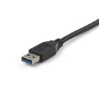 StarTech.com 1m USB-A naar USB-C Laadkabel, USB 10Gbps, Charge & Sync, 3A, USB-IF Gecertificeerd - Zwarte USB Oplaadkabel