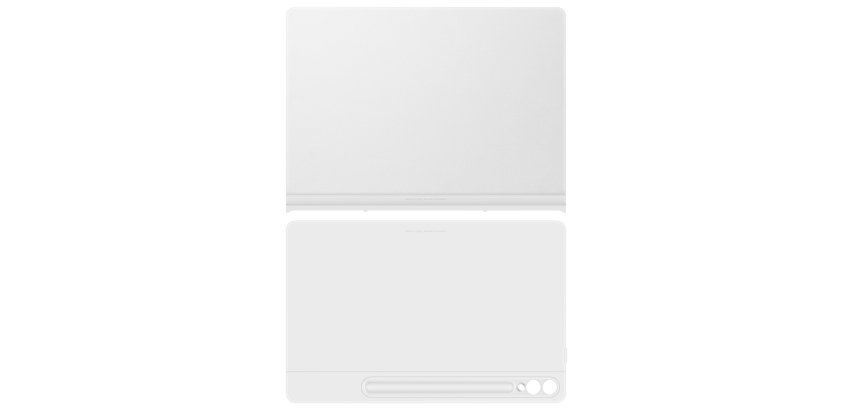 Accessoires Tablette Samsung ETUI SMART BOOK COVER GALAXY Tab S10+ Tab S9+ et Tab S9FE+ BLANC