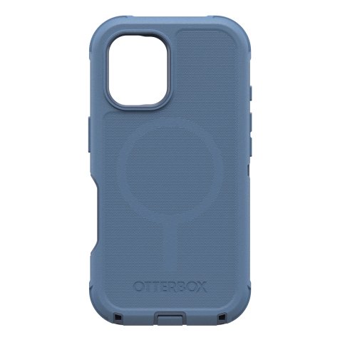 OtterBox Defender Series pour MagSafe pour iPhone 16, Baby Blue Jeans