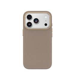OtterBox Symmetry Cactus Leather Series pour Apple iPhone 17 Pro, Cottonwood Glen