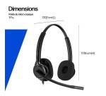 HP Poly Micro-casque filaire USB binaural Mission 425 Classic (en vrac)