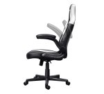 Trust GXT 703W RIYE Sedia per gaming universale Nero, Bianco
