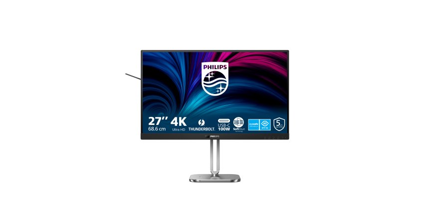 Philips 6000 series 27B2U6903/00 écran plat de PC 68,6 cm (27") 3840 x 2160 pixels 4K Ultra HD LED Anthracite
