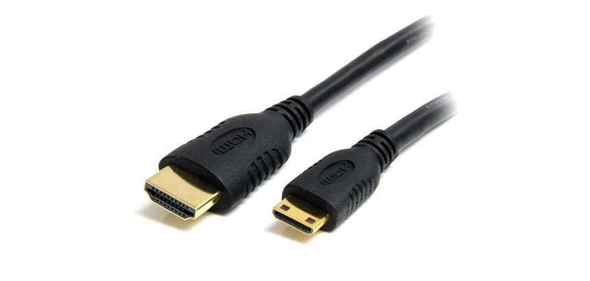 StarTech.com 50cm Mini HDMI naar HDMI Cable met Ethernet - 4K 30Hz High Speed Mini HDMI naar HDMI Adapterkabel, Mini HDMI Type-C naar HDMI Monitor/Display, Duurzame Video Converter Kabel