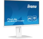 iiyama ProLite XUB2497HSN-W2 écran plat de PC 60,5 cm (23.8") 1920 x 1080 pixels Full HD LED Blanc