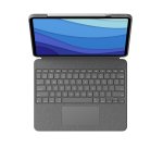 Logitech Combo Touch QWERTY Italiano Smart Connector Grigio