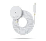 StarTech.com 1PW-WIRELESS-CHARGER chargeur d'appareils mobiles Smartphone Blanc USB Recharge sans fil Intérieure