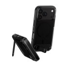 PanzerGlass CARE™ by ® Kickstand Case Smokey w. Black MagSafe iPhone 2026 Pro | 17 Pro protective case for mobile phones Transparent Cover
