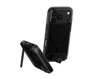 PanzerGlass CARE™ by ® Kickstand Case Smokey w. Black MagSafe iPhone 2026 Pro | 17 Pro protective case for mobile phones Transparent Cover