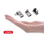 Equip Adattatore USB 4 C a C, 40Gbps, PD 240W, confezione da 3 pezzi