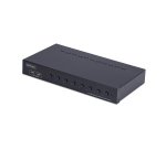 StarTech.com KVM Switch DisplayPort a 8 Porte con Kit Rack da 1U, 4K DP 1.2, hub USB a 4 Porte, Commutazione con Tasti a Scelta Rapida, Indipendente dal SO, TAA