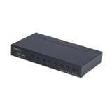 StarTech.com Commutateur KVM DisplayPort 8 Ports avec Kit de Montage en Rack 1U, DP 1.2 4K 60Hz, Commutation par Bouton-Poussoir, Switch 8 Ports, Hub USB 4 Ports, Indépendant de l'OS, Conforme TAA