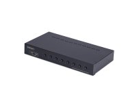 StarTech.com Commutateur KVM DisplayPort 8 Ports avec Kit de Montage en Rack 1U, DP 1.2 4K 60Hz, Commutation par Bouton-Poussoir, Switch 8 Ports, Hub USB 4 Ports, Indépendant de l'OS, Conforme TAA