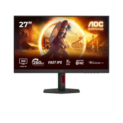 AOC G4 Q27G4ZR écran plat de PC 68,6 cm (27") 2560 x 1440 pixels Quad HD LED Noir, Rouge
