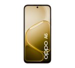 OPPO A6 AI Smartphone, doppia fotocamera 50MP+2, Selfie 8MP, Display 6.75” 120HZ IPS HD+, 6550mAh, RAM 6GB(Esp2GB/4GB/6GB)+ROM 256GB [Versione Italia], Aurora Gold