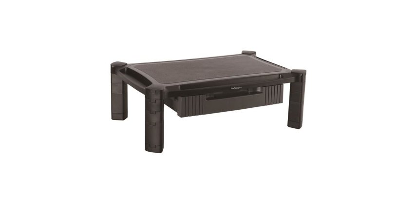 StarTech.com Rehausseur d'Écran PC jusqu'à 32"(10kg) - avec Tiroir - Hauteur Réglable - Grand Format