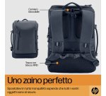 HP Zaino grigio scuro per laptop da 15,6" Travel 25 litri