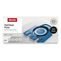Sac aspirateur Miele Pack XXL Hyclean Pure GN 80% matieres recyclees X16 SACS