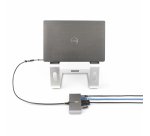 StarTech.com Hub USB-C à 2 Ports USB-A avec Ethernet et RS-232, Dongle USB-C vers USB-A, 100W PD Pass-Through, 2x USB-A 5Gbps, Gigabit Ethernet, Série RS232 (FTDI)