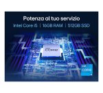 LG Gram 15UB50T-G Intel® Core™ i5 i5-1334U Computer portatile 39,6 cm (15.6") Full HD 16 GB DDR4-SDRAM 512 GB SSD Wi-Fi 6 (802.11ax) Windows 11 Pro Argento