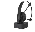 Celly SWHEADSETMONO Auricolare Wireless A Padiglione Ufficio Bluetooth Base di ricarica Nero