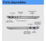 HP ProBook 440 G11 Intel Core Ultra 5 125U Ordinateur portable 35,6 cm (14") WUXGA 8 Go DDR5-SDRAM 256 Go SSD Wi-Fi 6E (802.11ax) Windows 11 Pro AI PC Argent