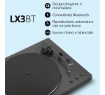 Sony PS-LX3BT Giradischi con trasmissione a cinghia Nero Automatico