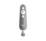 Logitech R500s presentation remote control - mid gray