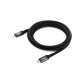 Equip 128382 Cavo USB4 Gen 2x2 da C a C, M/M, 2,0 m, PD 100W, 4K/60Hz, 20Gbps, nero