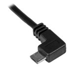 StarTech.com USBAUB2MLA câble USB USB 2.0 2 m USB A Micro-USB B 0,48 Gbit/s Noir