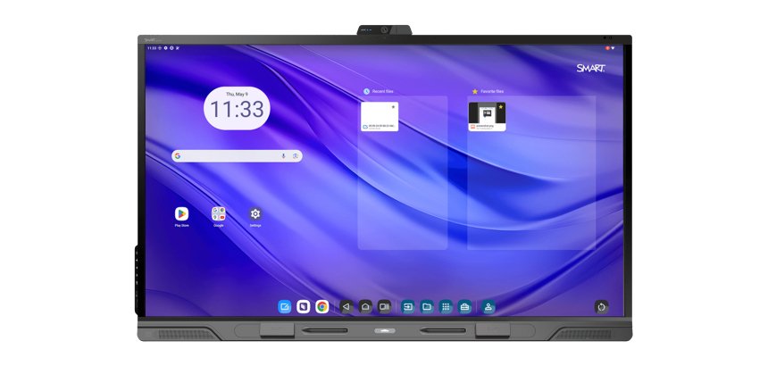 SMART Technologies QX Pro tableau blanc interactif 165,1 cm (65") 3840 x 2160 pixels Écran tactile Noir HDMI