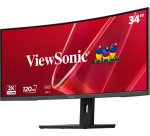 Viewsonic VA VA3420C-2 écran plat de PC 86,4 cm (34") 3440 x 1440 pixels UltraWide Quad HD LED Noir