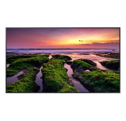 Samsung QB75B Digital signage flat panel 190.5 cm (75") Wi-Fi 350 cd/m² 4K Ultra HD Black Built-in processor Tizen 6.5 16/7