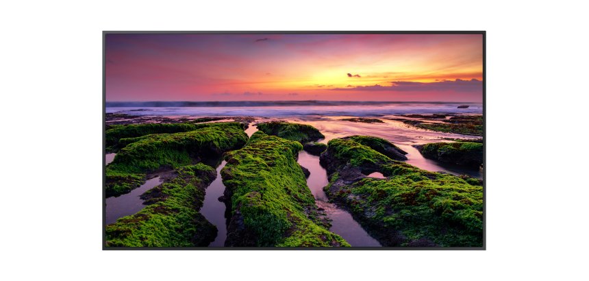 Samsung QB75B Digital signage flat panel 190.5 cm (75") Wi-Fi 350 cd/m² 4K Ultra HD Black Built-in processor Tizen 6.5 16/7