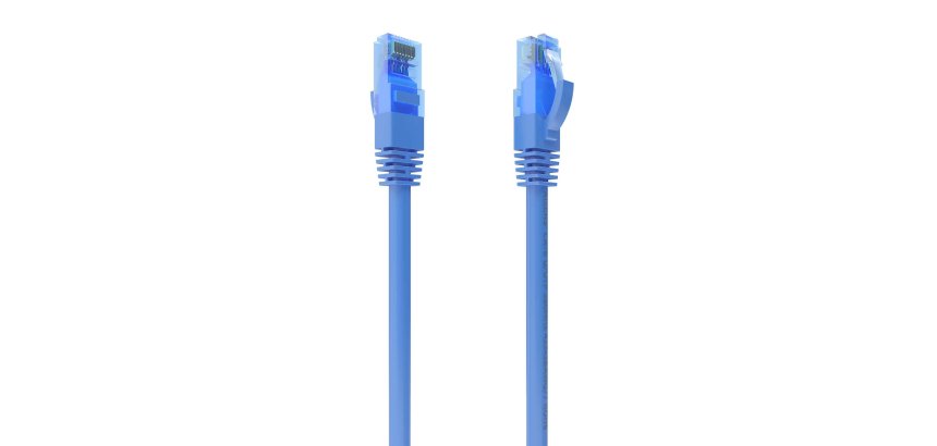AISENS Cable De Red Latiguillo RJ45 Cat.6 UTP AWG26 CCA, Azul, 2.0 m