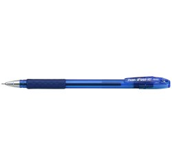 Stylo-bille pentel feel- it écriture moyenne pointe 0.7mm encre coloris bleu
