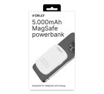 Celly MAGPB5000PROWH batería externa 5000 mAh Cargador inalámbrico Blanco
