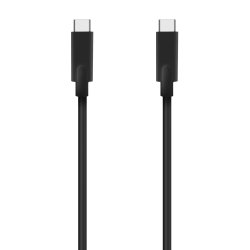 AISENS Cable USB 3.2 Gen1 5Gbps 4k@60Hz 3A 60W E-Marker, Tipo USB-C/M-USB-C/M, Negro, 5.0m