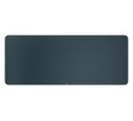 Tapis de bureau leitz xl antiderapant coins arrondis   dim 100x40cm coloris noir mat