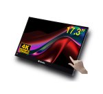 Verbatim 32239 écran plat de PC 43,9 cm (17.3") 3840 x 2160 pixels 4K Ultra HD LCD Écran tactile Noir