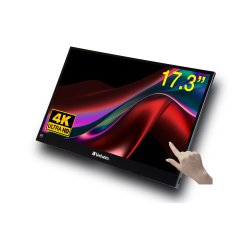 Verbatim Portable Touchscreen Monitor Ultra HD 4K - 17.3”