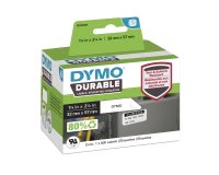 Rotolo 800 etichette LW Durable 1933084 - 57 x 32 mm - PP - bianco - Dymo