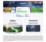 Samsung Galaxy S25 FE, Smartphone AI, Display Dynamic AMOLED 2X 6.7'', Fotocamera 50MP, 8GB RAM, 256GB, Batteria 4.900 mAh, Navy