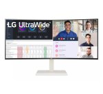 LG 38WR85QC-W pantalla para PC 96,5 cm (38") 3840 x 1600 Pixeles UltraWide Quad HD LCD Blanco