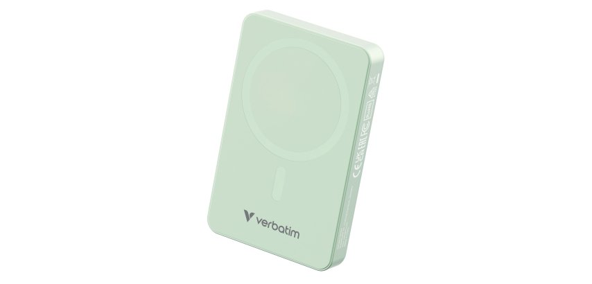 Verbatim Charge 'n' Go Essentials 10000 mAh Kabelloses Laden Grün