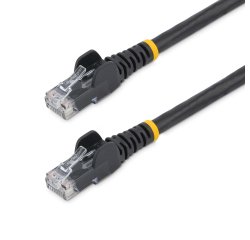 StarTech.com 10m Cat5e Ethernet Netzwerkkabel Snagless mit RJ45 - Schwarz