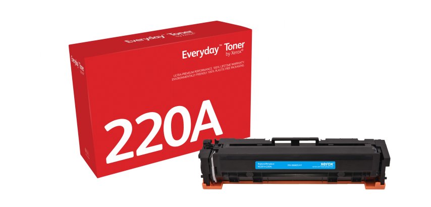 Toner Everyday™ Cyan de Xerox compatible avec HP 220A (W2201A), Capacité standard