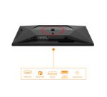 AOC G4 Q27G4SRU Monitor PC 68,6 cm (27") 2560 x 1440 Pixel Quad HD LED Nero, Rosso