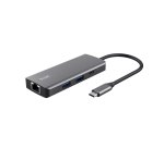 Trust Dalyx USB Tipo C 1000 Mbit/s Plata